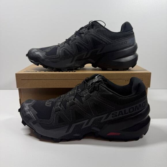 NIB • Salomon SPEEDCROSS 6 Men’s Trail Running ShoesSize: 11